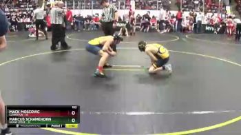 102 lbs Semis & 1st Wrestleback (8 Team) - Marcus Schamehorn, Grand Ledge vs Mack Moscovic, Clarkston