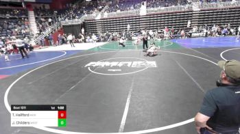 102 lbs Rr Rnd 2 - Tre Hallford, Meridian Idaho vs Jett Childers, Western Nebraska Elite