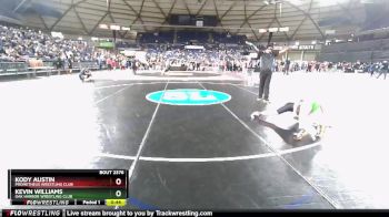 92 lbs Cons. Round 3 - Kevin Williams, Oak Harbor Wrestling Club vs Kody Austin, Prometheus Wrestling Club