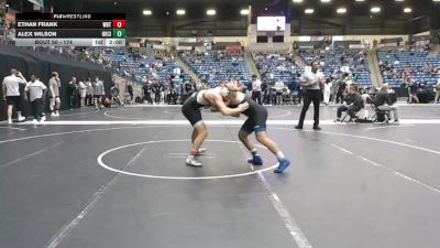 174 lbs Champ. Round 1 - Ethan Frank, Wayland Baptist (Texas) vs Alex Wilson, Oklahoma City