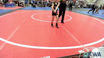 52 lbs Quarterfinal - Finn Morse, Sallisaw Takedown Club vs Jacob Wardlow, Heat