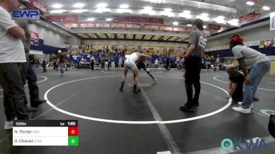 132 lbs Final - Noah Porter, Shelton Wrestling Academy vs Darian Chavez, Standfast OKC