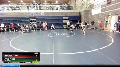 132 lbs Round 3 - Cole Clint, Jet House vs Ashton Koch, TW Wrestling