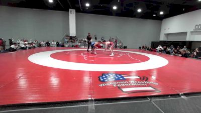 150 lbs Matthew Santoro, Pennsylvania Blue vs Clinton Shepherd, Team Indiana Gold