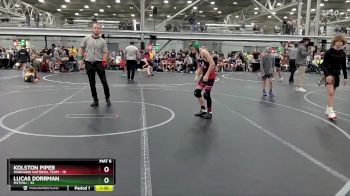 92 lbs Placement (4 Team) - Lucas Dorrman, M2TCNJ vs Kolston Piper, Warhawk National Team