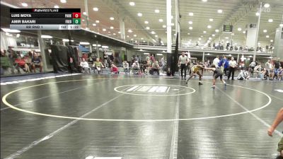 115 lbs Rr Rnd 1 - Luis Moya, Parkland - HS vs AMIR BAKARI, FredRo & Co
