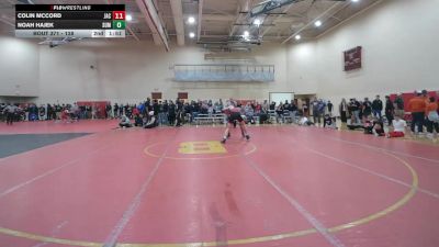 132 lbs Cons. Round 2 - Deakin Cygan, Columbus St. Francis DeSales vs Noah Crowley, Wadsworth