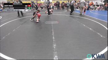 43 lbs Quarterfinal - Jhett Price, Raw Wrestling Club vs Kasen Jones, Kingfisher YellowJackets
