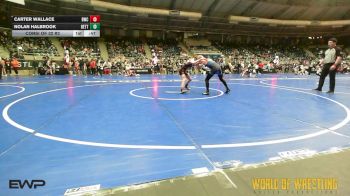 110 lbs Consi Of 32 #2 - Carter Wallace, Battlefield Wrestling Club vs Nolan Halbrook, Betterman Elite