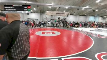 120 lbs Cons. Round 4 - Taras Holley, Cherry Creek vs Jacob Molina, Fort Morgan