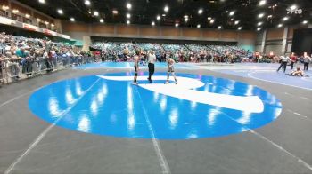 81-83 lbs Round 1 - Jaidyn Byrne, Grizzly Youth Wrestling vs Robert Silva, Predators Wrestling Club