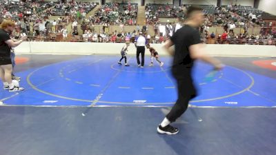 68 lbs Quarterfinal - Roman Kahn, Morris Fitness Wrestling Club vs Eason Sargent, Slate Wrestling Academy