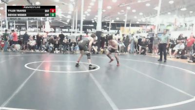154 lbs Quarterfinal - Tyler Traves, Team Shutt Mau Mau - HSC vs Devon Weber, Superior Gold - HSC