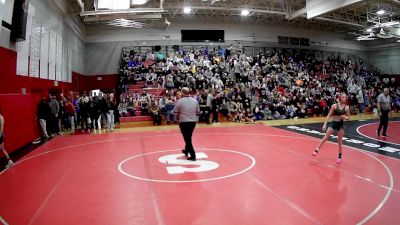 101 lbs Cons. Round 2 - Owen Roberts, Plum And O`Block vs Mia Zugai, Yough