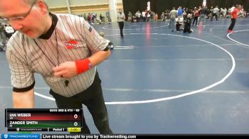 59 lbs Cons. Round 4 - Ian Weber, WI vs Zander Smith, IN