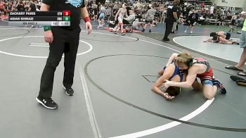 93 lbs Rr Rnd 5 - Zachary Paris, CTWHALE Orca - MSE vs Aidan Shirazi, DoughBoy WC - MSE