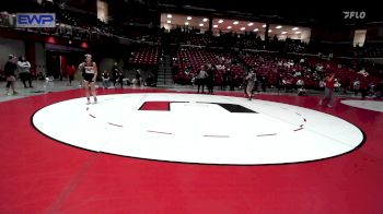 105 lbs Round Of 16 - Haylee Ingram, Tonkawa High School Girls vs Silver Belvin, Shawnee High School Girls