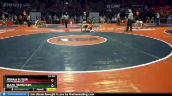 2A 160 lbs 5th Place Match - Blake Hinrichsen, Washington vs Joshua Butler, Chicago (Kenwood)