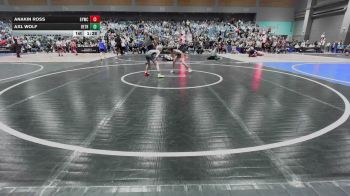 64 lbs Round Of 32 - Anakin Ross, Greenwave Youth Wrestling Club vs Axl Wolf, Dethrone
