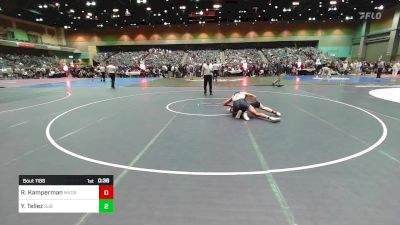 150 lbs Consi Of 16 #2 - Reed Kamperman, Mountain View OR vs Yazir Tellez, St John Bosco