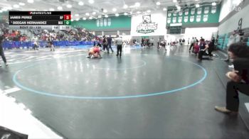 138 lbs Champ. Round 1 - Deegan Hernandez, Martin Luther King vs James Perez, Riverside Poly