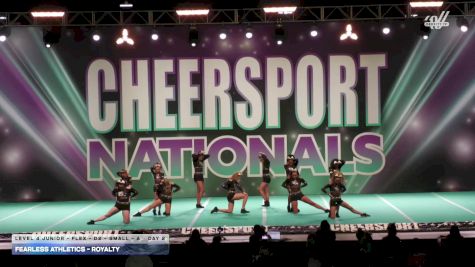Fearless Athletics - Royalty [2026 L4 Junior - Flex - D2 - Small - A Day 2] 2026 CHEERSPORT National All Star Cheerleading Championship