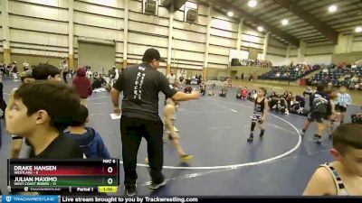 59 lbs Quarters & Wb (16 Team) - JOEL ALVES, West Coast Riders vs Kyson Oldroyd, Westlake