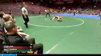 138 lbs D1 - Semi-finals (fri 7:30pm.) - Tyler Jahn, Holmen vs Brett Franklin, Marshfield