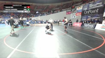 5A Boys 215 lbs Quarterfinal - Travis Ege, Crater Boys vs Rocco Caranna, Summit Boys