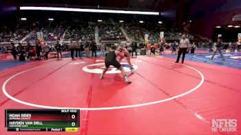 4A-215 lbs Semifinal - Noah Sides, Natrona County vs Hayden Van Dell, Cheyenne East