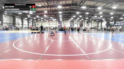 113 lbs Consi Of 64 #1 - Max Rowe, MO vs Logan Medeiros, RI