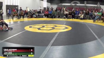 55 lbs 2nd Wrestleback (8 Team) - Cruz Astorino, Heat Lightning vs Liam King, Team Missouri (MO)