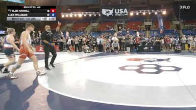 157 lbs Champ. Rd Of 128 - Tyler Harrill, NE vs Alex Williams, UT