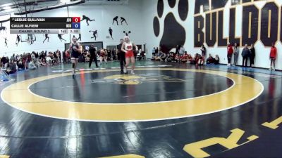 145B Champ. Round 2 - Callie Alfieri, North Central University vs Leslie Sullivan, John Carol University