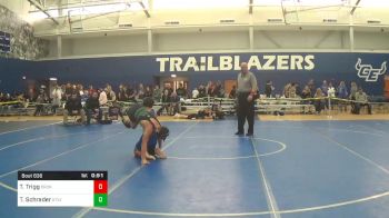 145 lbs 3rd Place - Tim Trigg, Deer Creek vs Thomas Schrader, Staley