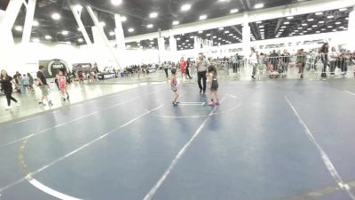 54 lbs Consolation - Sariah The Last Panda, No Team vs Alaina Saavedra, Top Rank