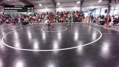 124-132 lbs Round 2 - Zavien DeLosSantos, Gering vs Evan Dirvonas, Fort Collins