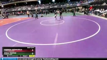 6A - 185 lbs 5th Place Match - Emma Thomas, Cypress Creek vs Fareeda Akewusola, Humble Kingwood