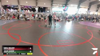 61 lbs Semifinal - Cecil Nelson, ReZults Wrestling vs Gavin Gagne, Amped Wrestling Club