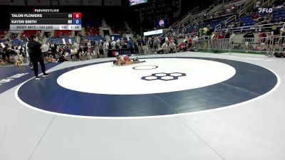 144 lbs Cons. Rd Of 64 - Talon Flowers, CO vs Kaydn Smith, MO