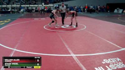 6A-170 lbs Champ. Round 1 - Ethan Wedel, Century vs William Allen, Roseburg