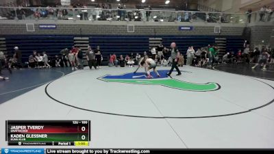 100 lbs Cons. Round 1 - Kaden Glessner, Kuna Klub vs Jasper Tverdy, Unattached