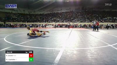 133 lbs Round Of 64 - Romeo Smith, Putnam City North vs Nate Uyetake, Lincoln Christian