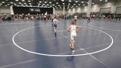 67 lbs Cons. Sub-semis - Camden Beach, Young Guns Wrestling Club vs Ty Cox, Brawlers Wrestling Club