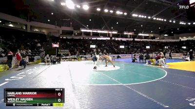 190 lbs Cons. Round 4 - Wesley Haugen, Rogers (Puyallup) vs Harland Warrior, Capital