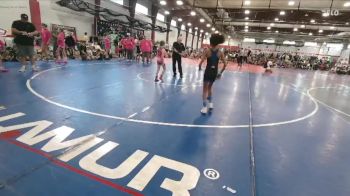 68 lbs Round 3 (6 Team) - Kendyl Gehr, Eagles Nest Wrestling Club vs Monica Phillips, Crown City Queens Blue