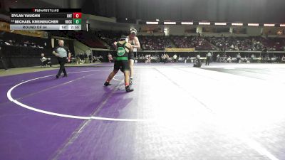 235 lbs Round Of 64 - Dylan Vaughn, North Texas vs Michael Kreinbucher, Slippery Rock