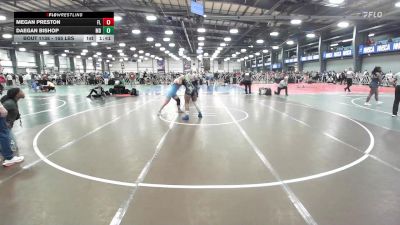 165 lbs Round Of 32 - Megan Preston, FL vs Daegan Bishop, MD