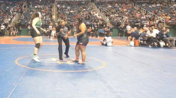 7A - 235 lbs Quarterfinal - Ella Taylor, Cary High School vs Ingrid Vargas, West Cabarrus High School