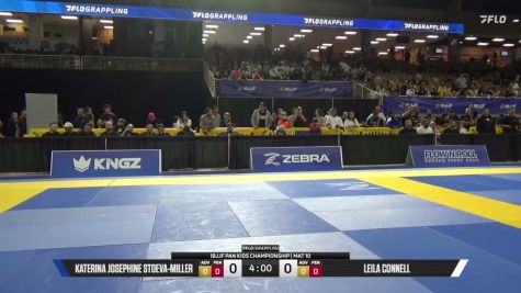 Katerina Josephine Stoeva-Miller vs Leila Connell 2026 Pan Kids Jiu-Jitsu IBJJF Championship